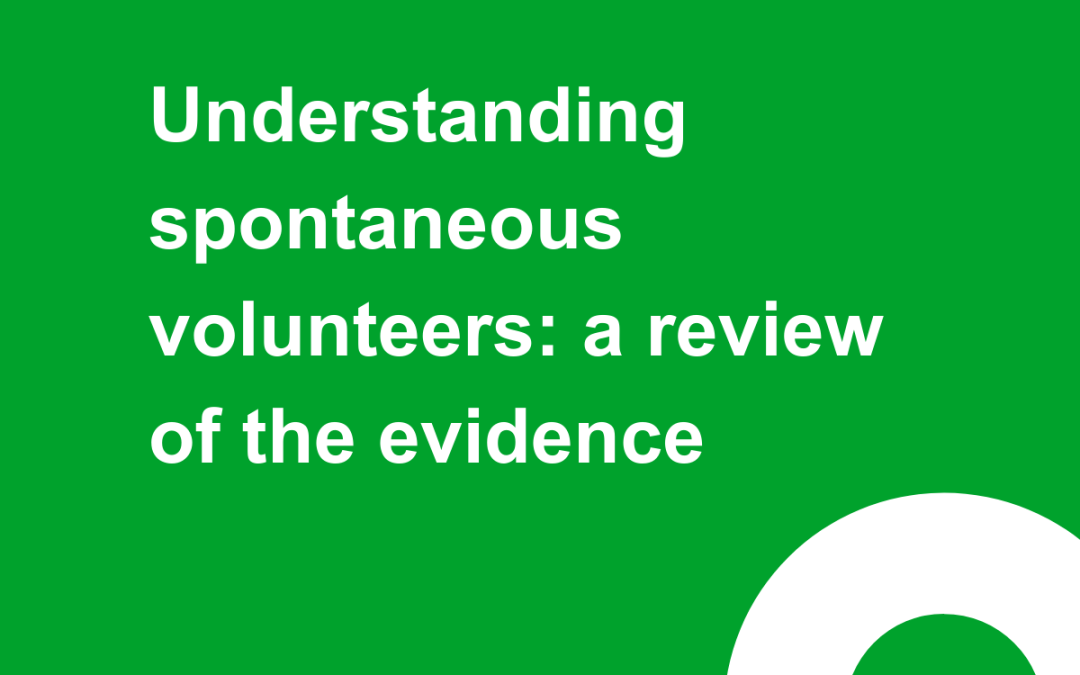 Spontaneous volunteers